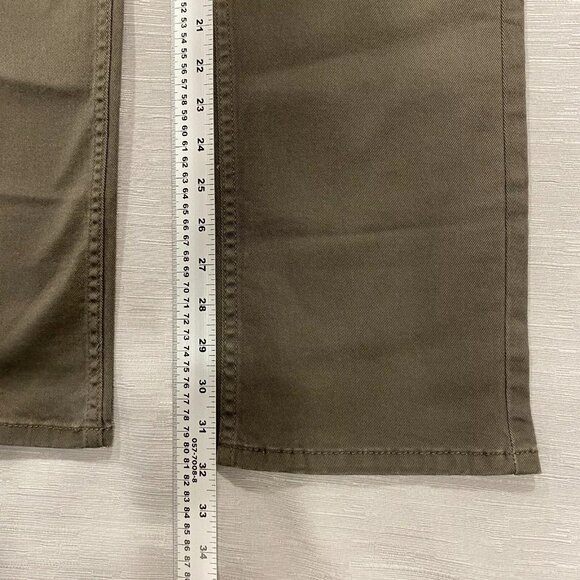 Buffalo David Bitton SAM Jeans Mens 30 x 32 Brown Denim Slim Fit Straight - Picture 9 of 12